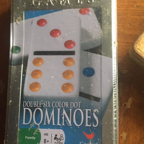 NEW Bundle Dominoes and 2 sets Cards in wood BOX - Picture 5 of 8
